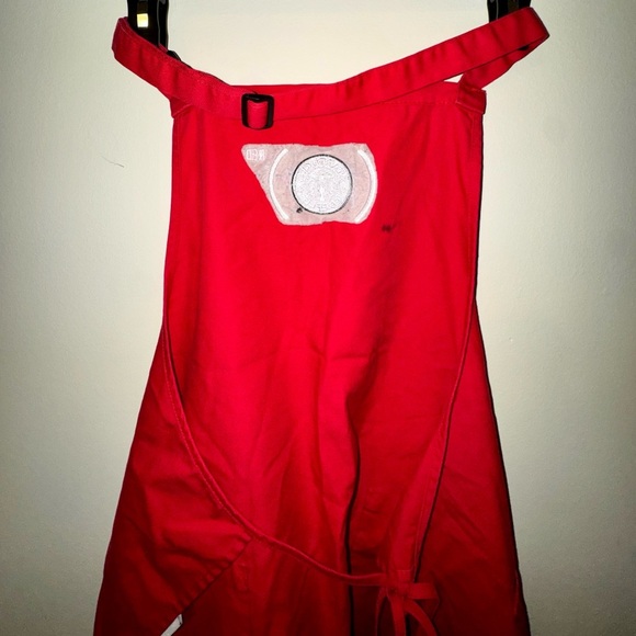 Vintage Starbucks Coffee (Red) Holiday Christmas Apron - Picture 5 of 6